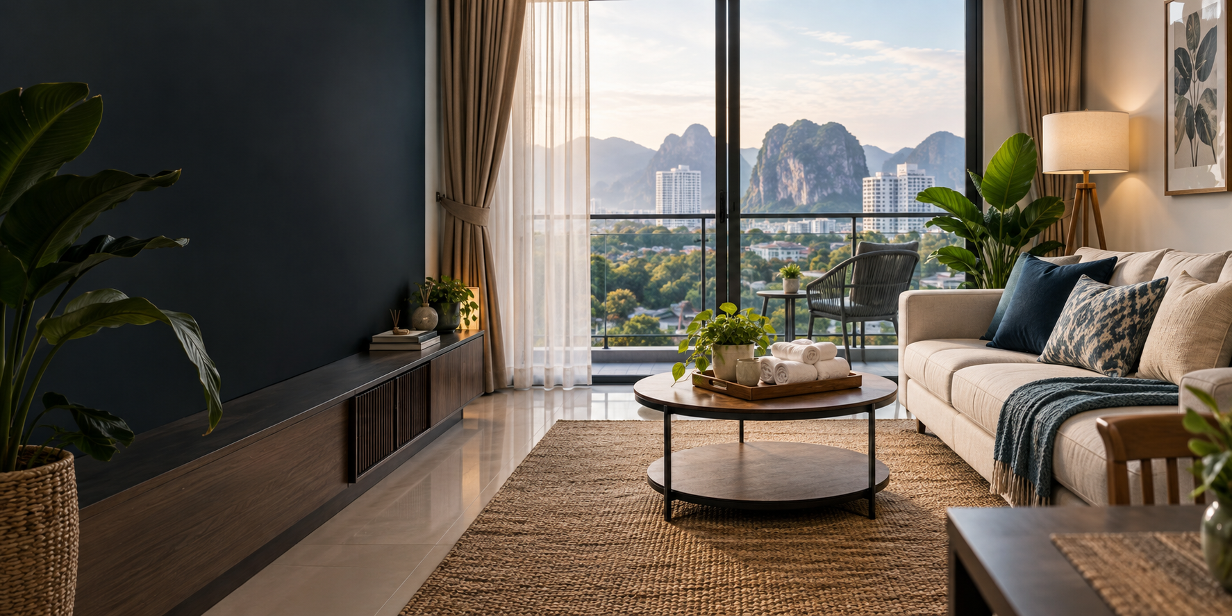 Professionally prepared modern apartment in Ipoh